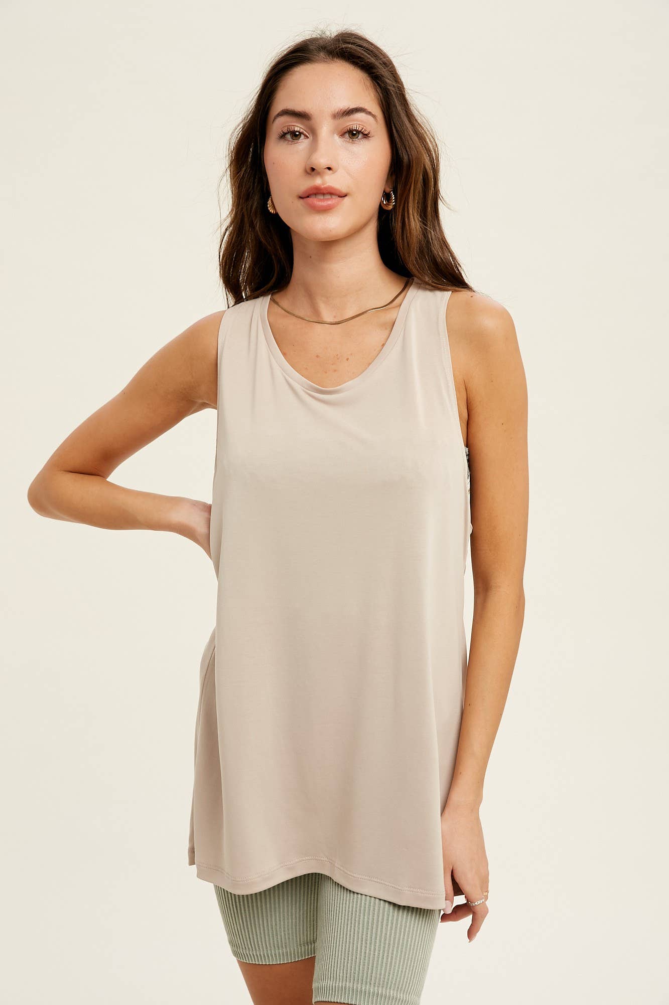 Criss-Cross Back Top