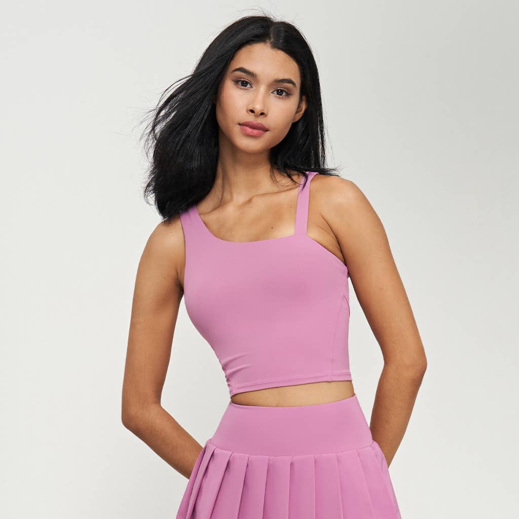 Kalina One Shoulder Strap Sports Bra