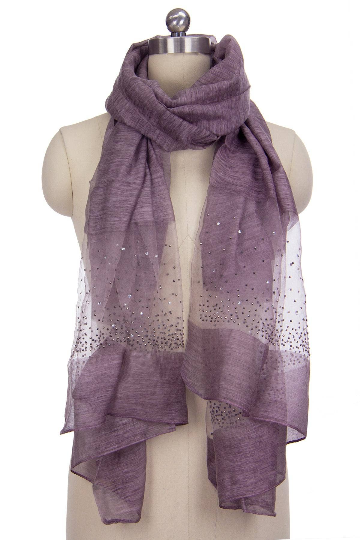 Star Gazer Sparkle Silk Scarf