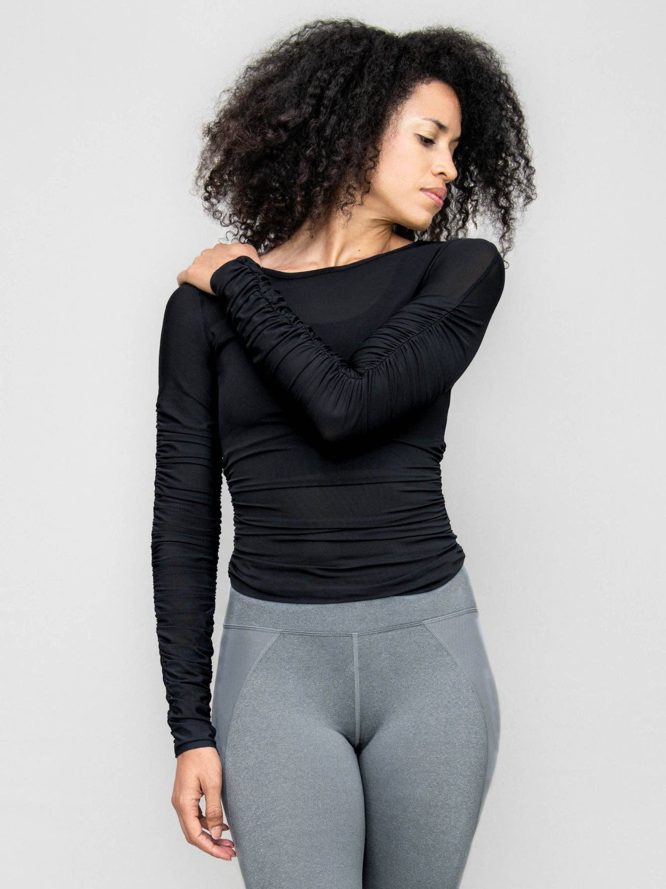 Rouched Mesh Top
