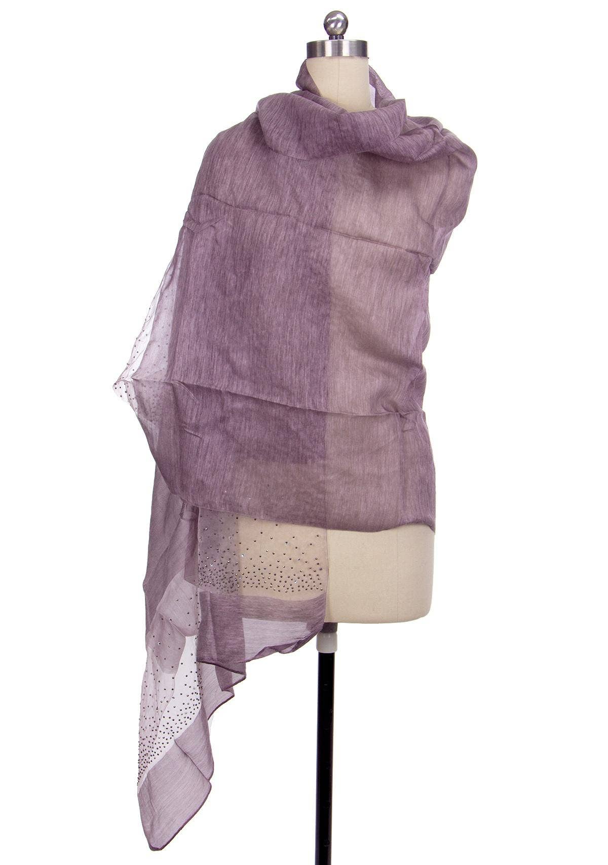 Star Gazer Sparkle Silk Scarf