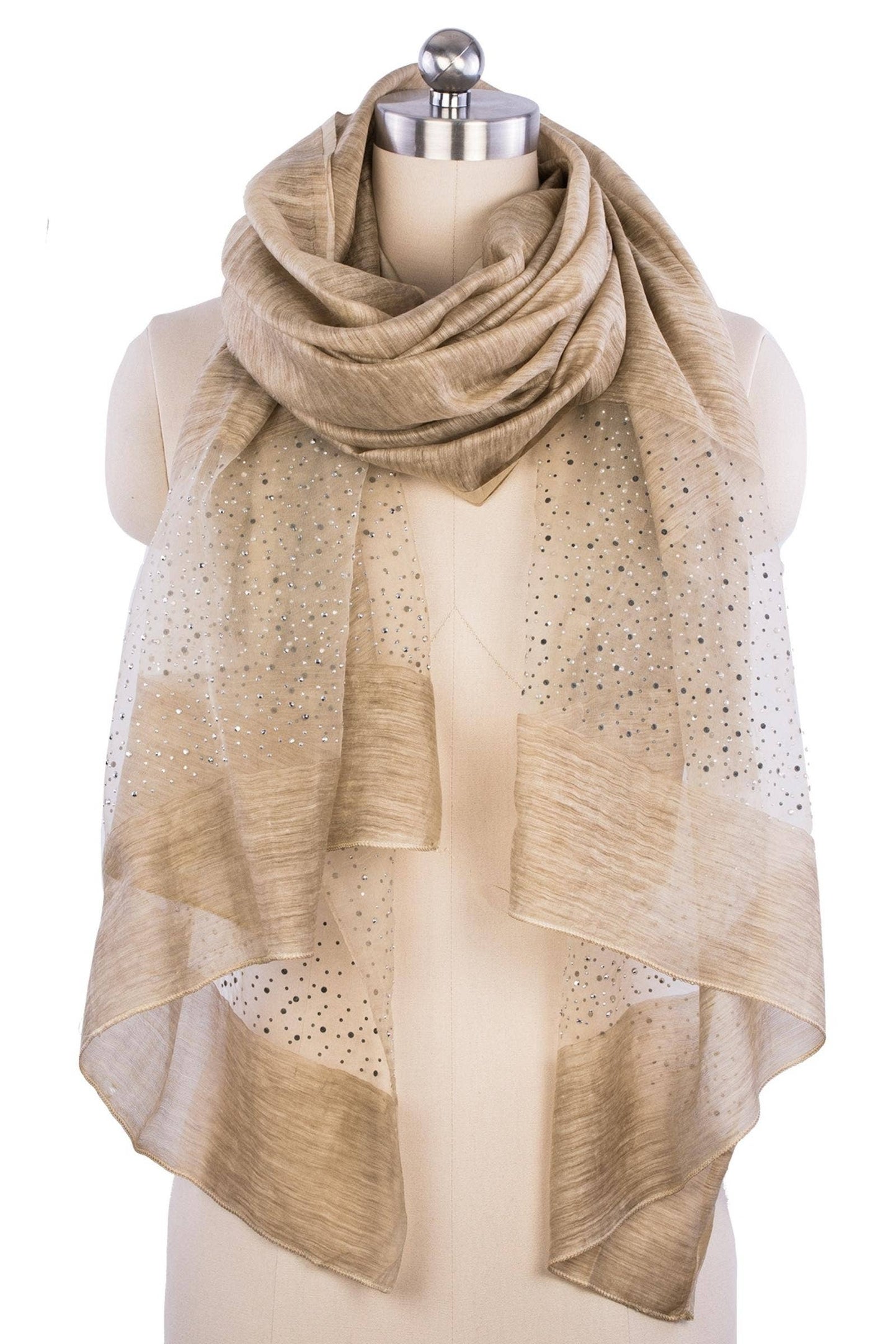 Star Gazer Sparkle Silk Scarf