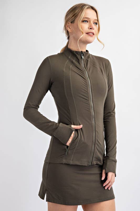 Butter Fitted Define Jacket