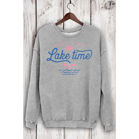Make Time for Lake Time Sweatshirt