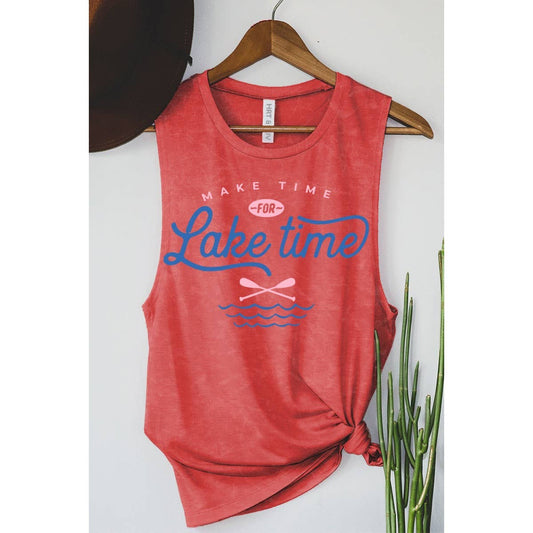 Make Time for Lake Time Tank Top