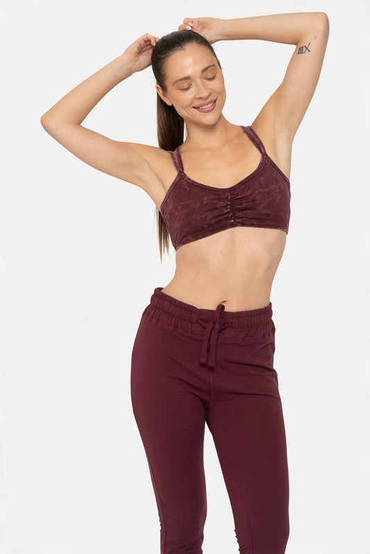 Mineral Wash Lounge Bra