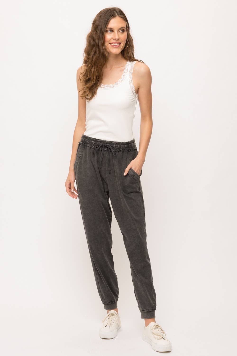 Mystree Charcoal Joggers