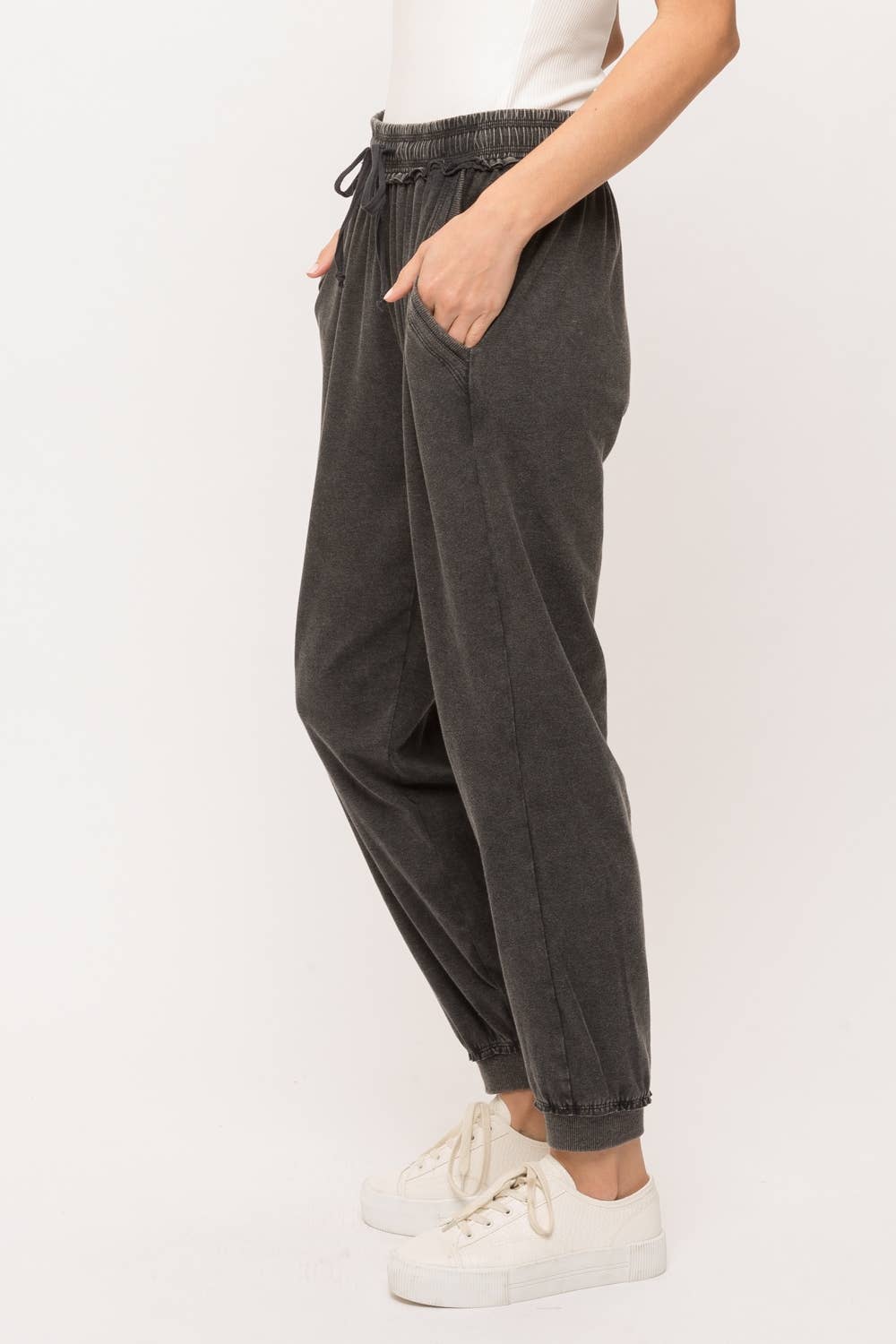 Mystree Charcoal Joggers