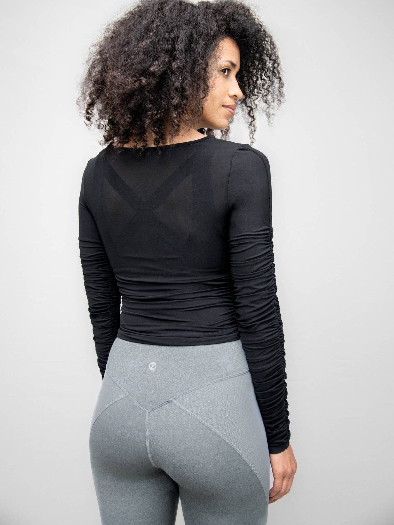 Rouched Mesh Top