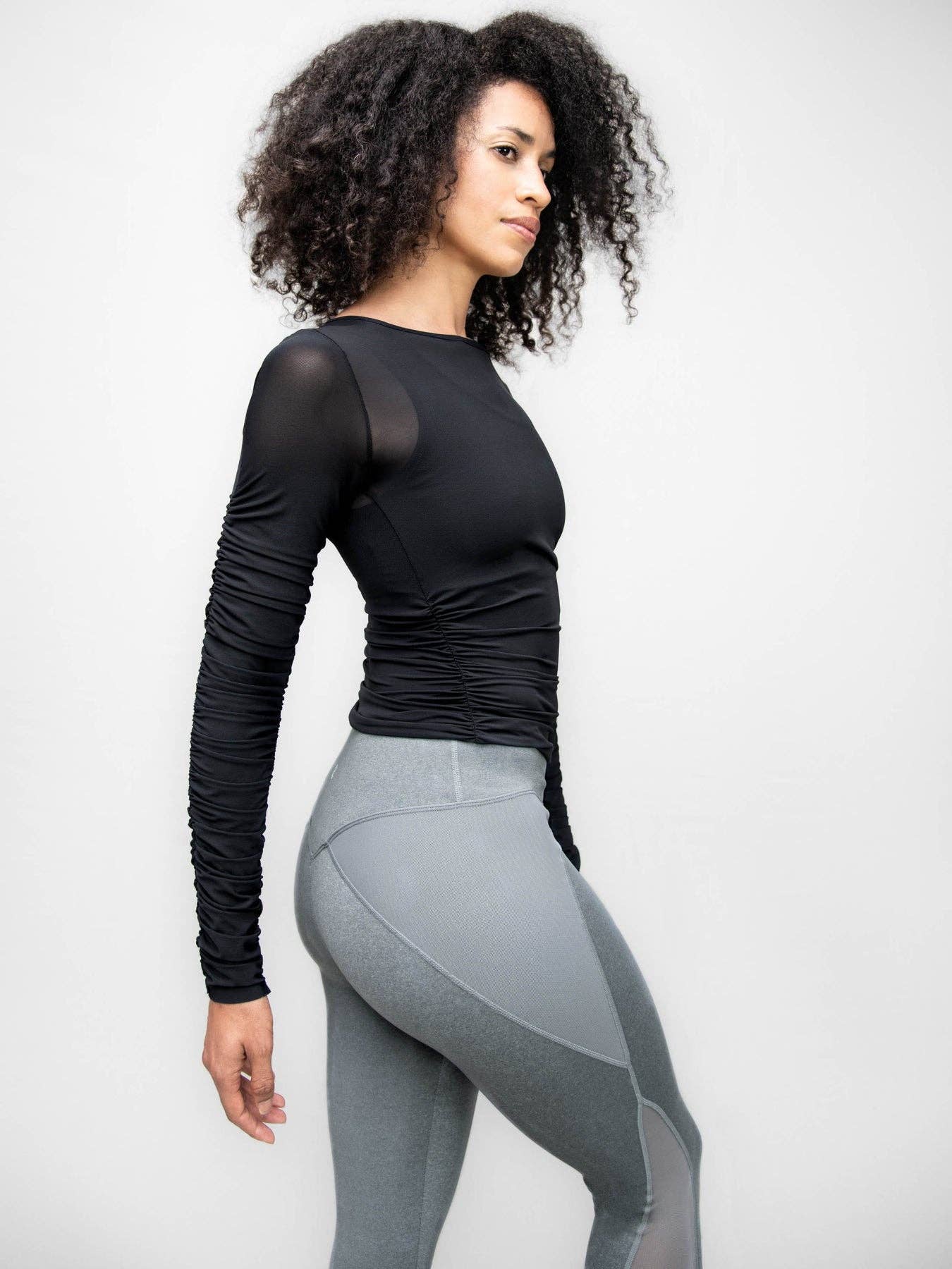 Rouched Mesh Top